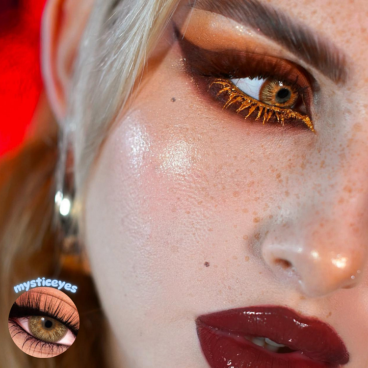 Wildness Brown Colored Contact Lenses
