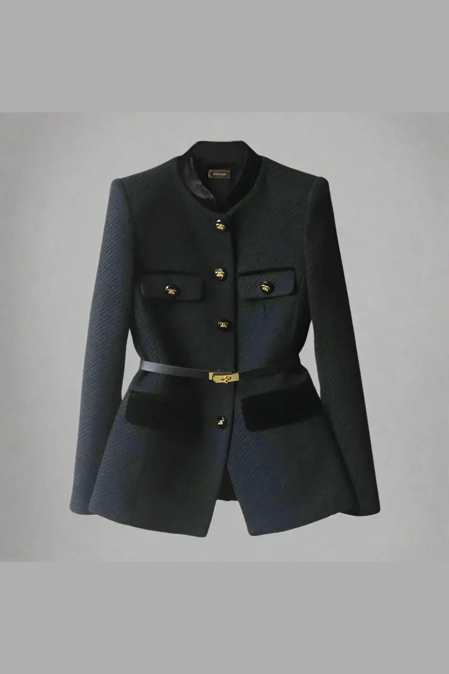 Women's Wool Blend Tailored Jacket &ndash; Smart Mid-Length Layer
