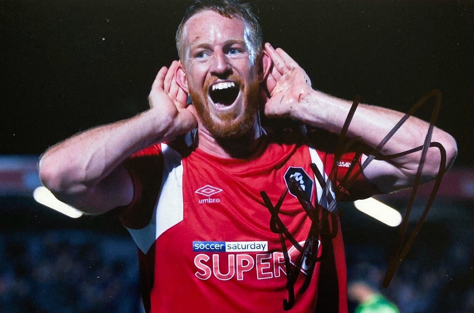 Adam Rooney Genuine Hand Signed 6X4 Photo Poster painting - Salford City 5
