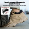 Gioiacombo&trade; 2022 Scarpe da lavoro di sicurezza leggere e resistenti all'usura