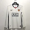 2008-2009 Retro Long Sleeve Manchester United Home Football Shirt 1:1 Thai Quality love fball