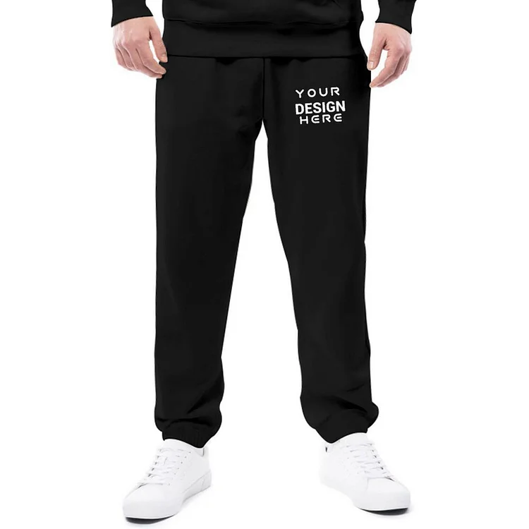 Personalized Design Men's Adult Hot Stamping Sweatpants logo Print