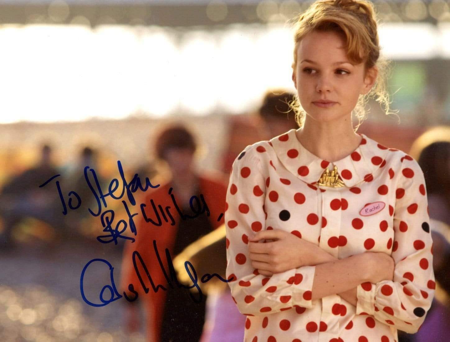 Carey Mulligan ACTRESS autograph, IP signed Photo Poster painting