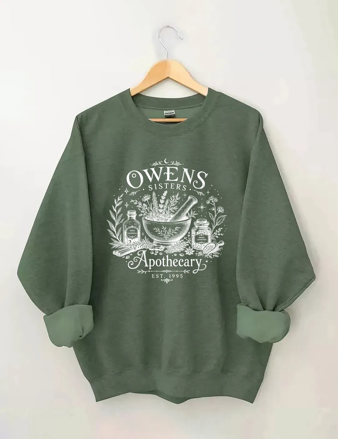Magic Practical Owens Sisters Apothecary Sweatshirt