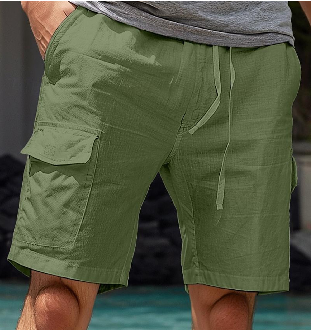 Men's casual loose shorts