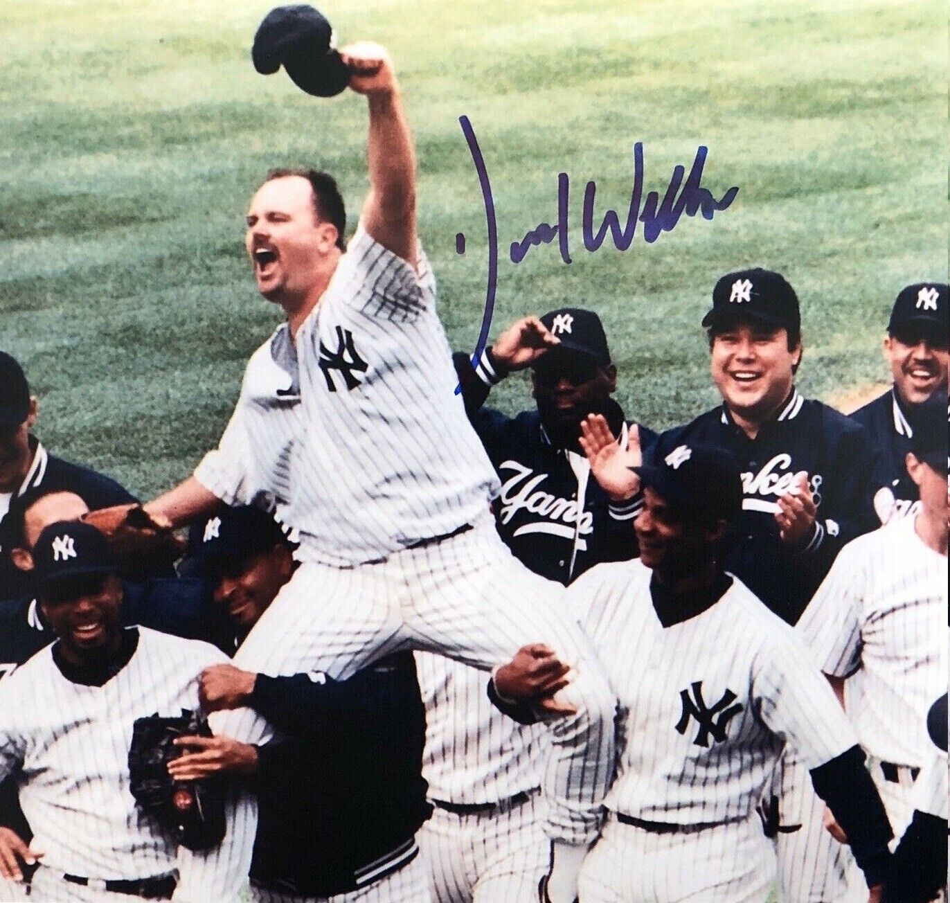 David Wells Autographed Signed 8x10 Photo Poster painting ( Yankees ) REPRINT