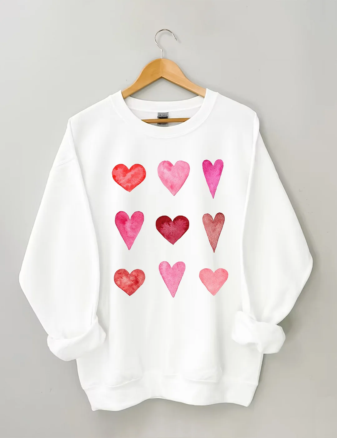 Valentine's Day Hearts Sweatshirt