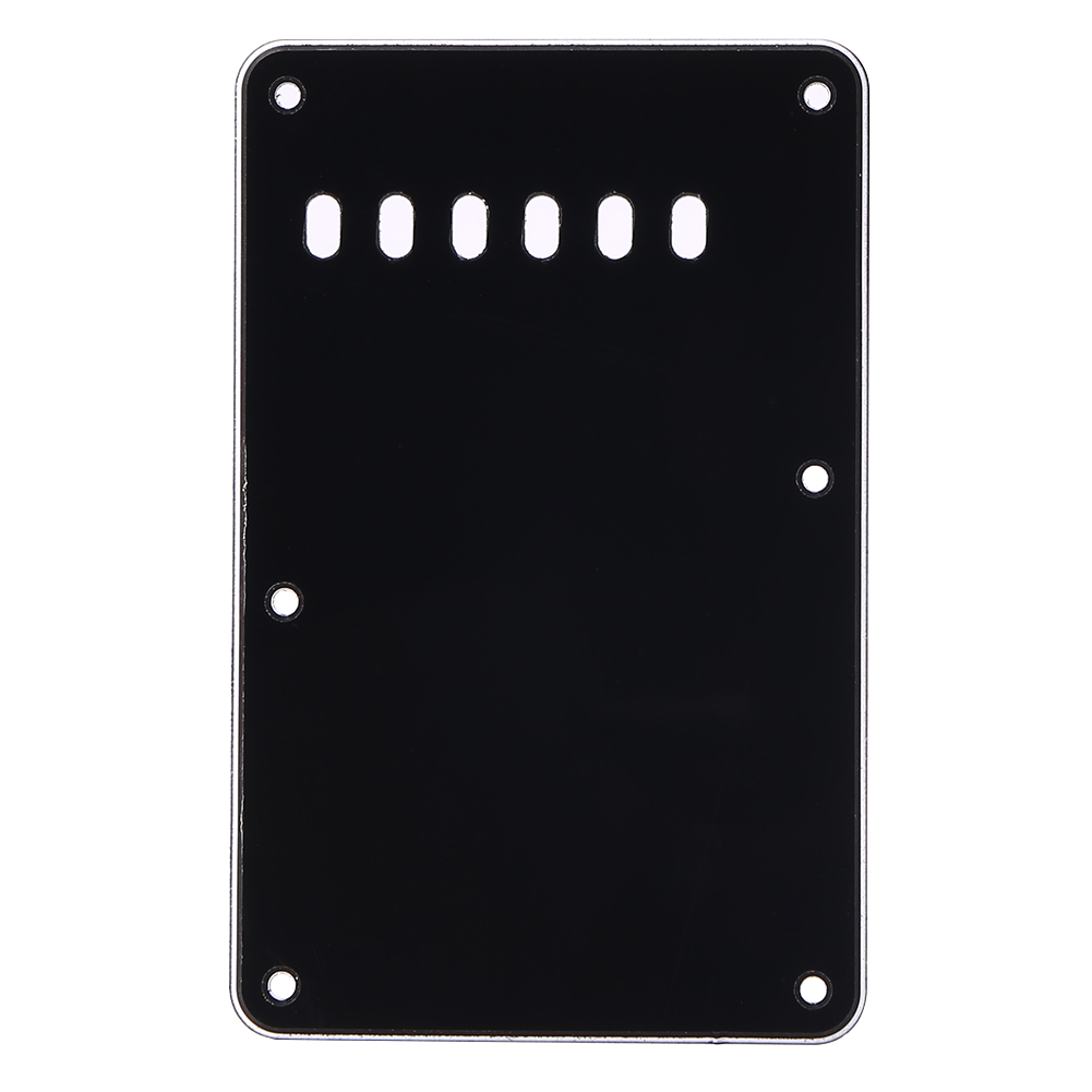 

6 Holes Electric Guitar Tremolo Cavity Cover Back Plate for Fender ST SQ, 501 Original
