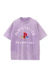 PlayStation Print Crew Neck Unisex T-shirt by Inlyline