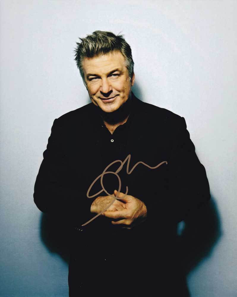 Alec Baldwin In-person AUTHENTIC Autographed Photo Poster painting SHA #77392