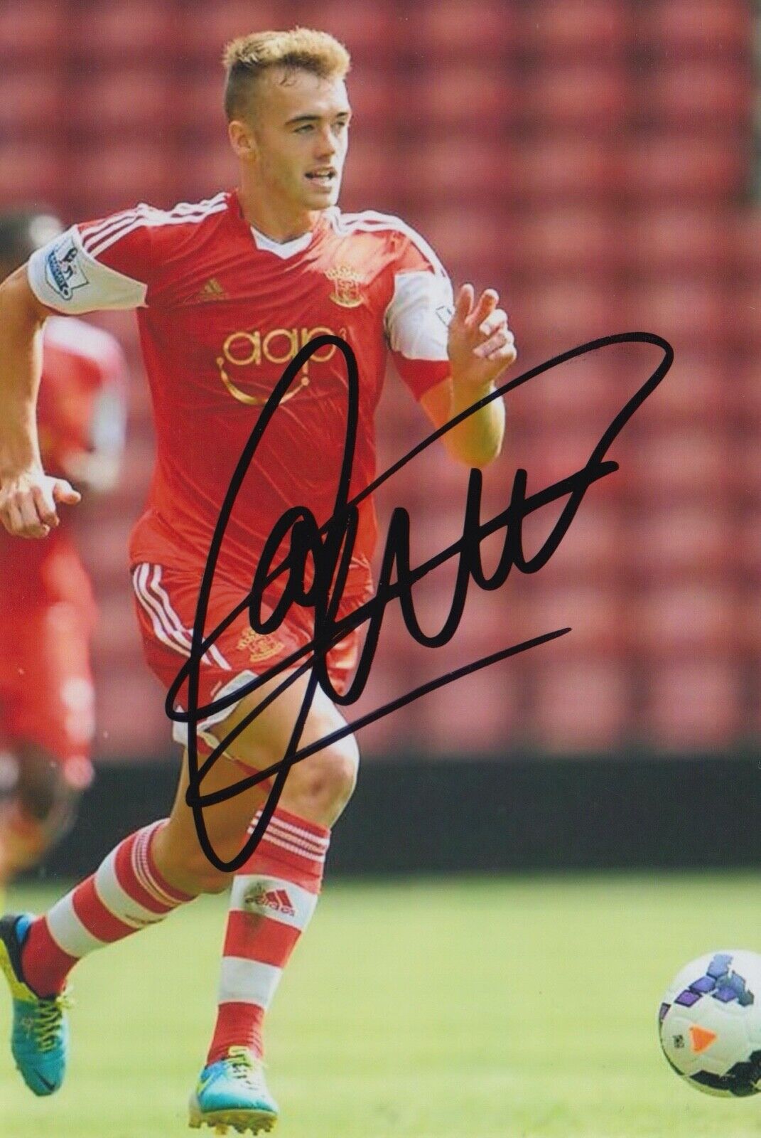 CALLUM CHAMBERS HAND SIGNED 6X4 Photo Poster painting - FOOTBALL AUTOGRAPH - SOUTHAMPTON 2.