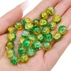 Ice Cracking Glass Beads DIY Jewelry Accessories