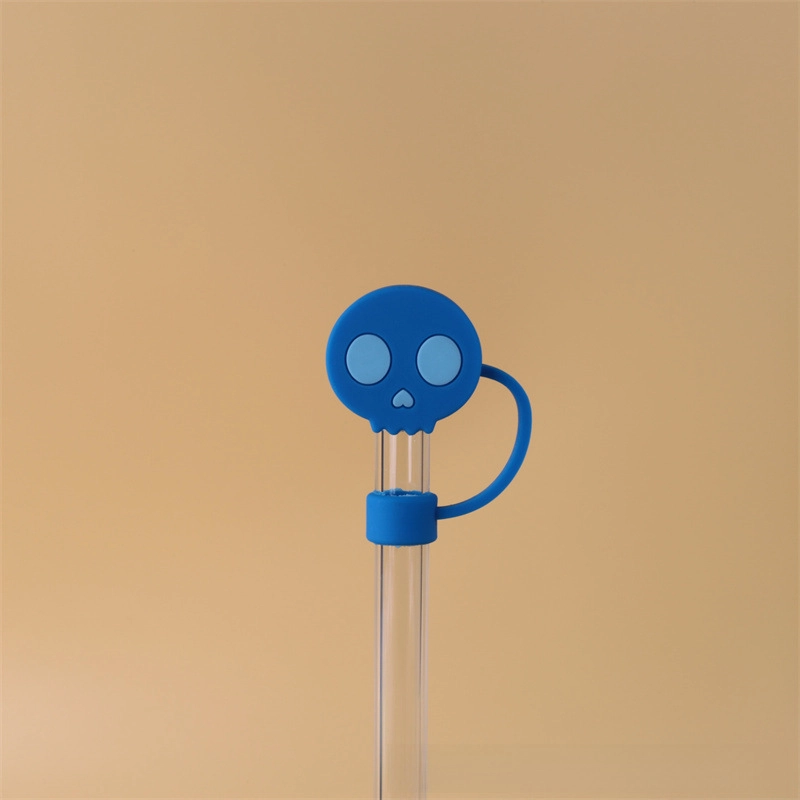 10mm Glass Straw Cap Dust Cover Stainless Steel Straw Dust Cover Dust Plug 10mm Large Diameter Milk Tea