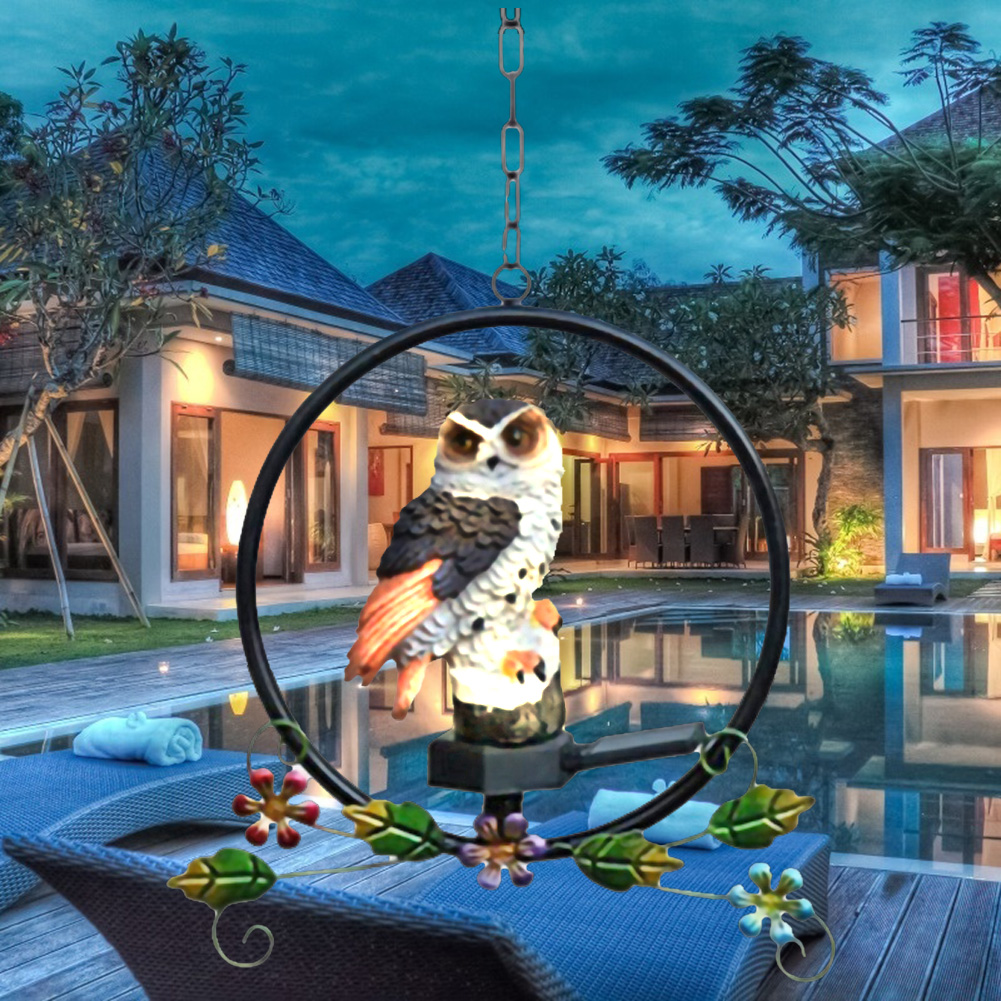 

Solar Power Owl Sculpture Hanging, 501 Original
