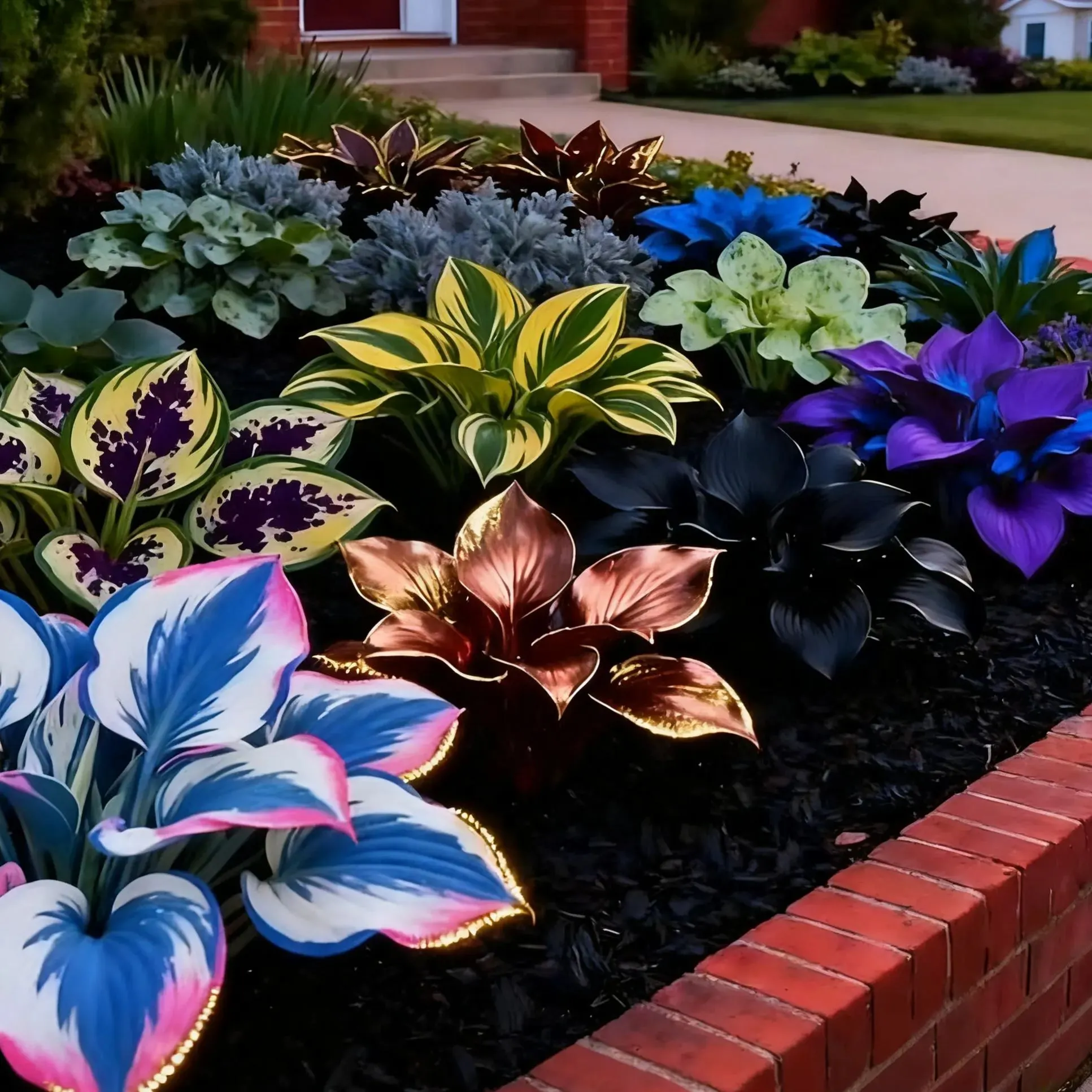 Muticolor Hosta Seeds-Perennial Shade Plant for Garden and Yard Plant🌈God's Artistic Canvas