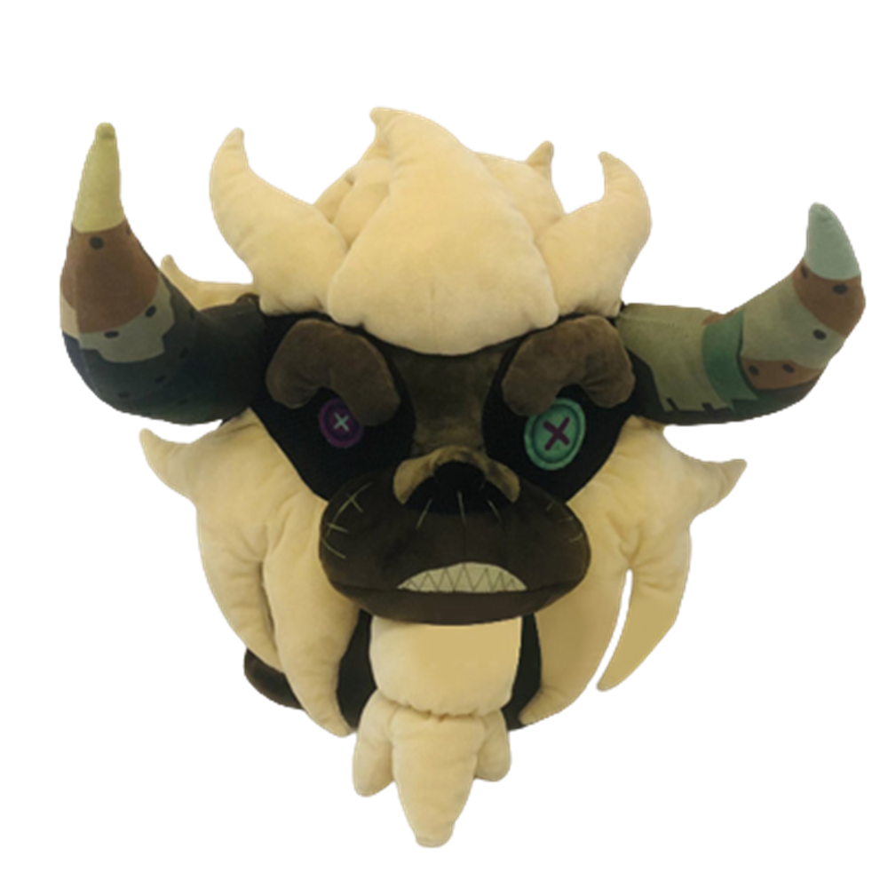 Game The Legend of Zelda Lynel Yellow Plush Mask Cosplay Accessories Halloween Props