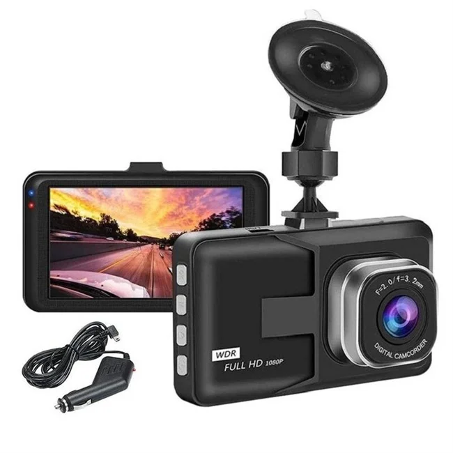 1080P Wide Angle Dash Cam Video Recorder 