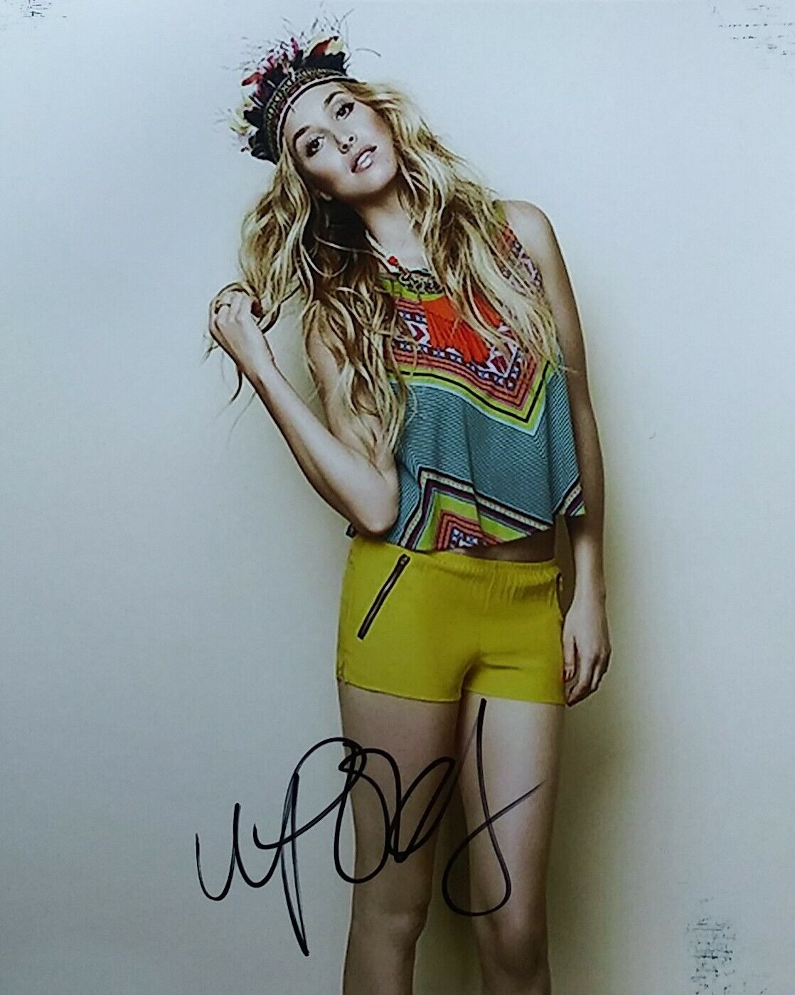 Whitney port signed 8 x 10