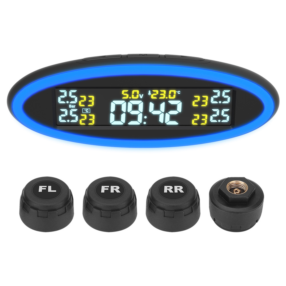 

TY100 TPMS Tire Pressure Monitor System w/ 2-Color Ambient Light, Internal, 501 Original