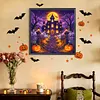 Halloween Haunted Mansion Full Square Halloween Diamond Painting DIY Kit Canvas