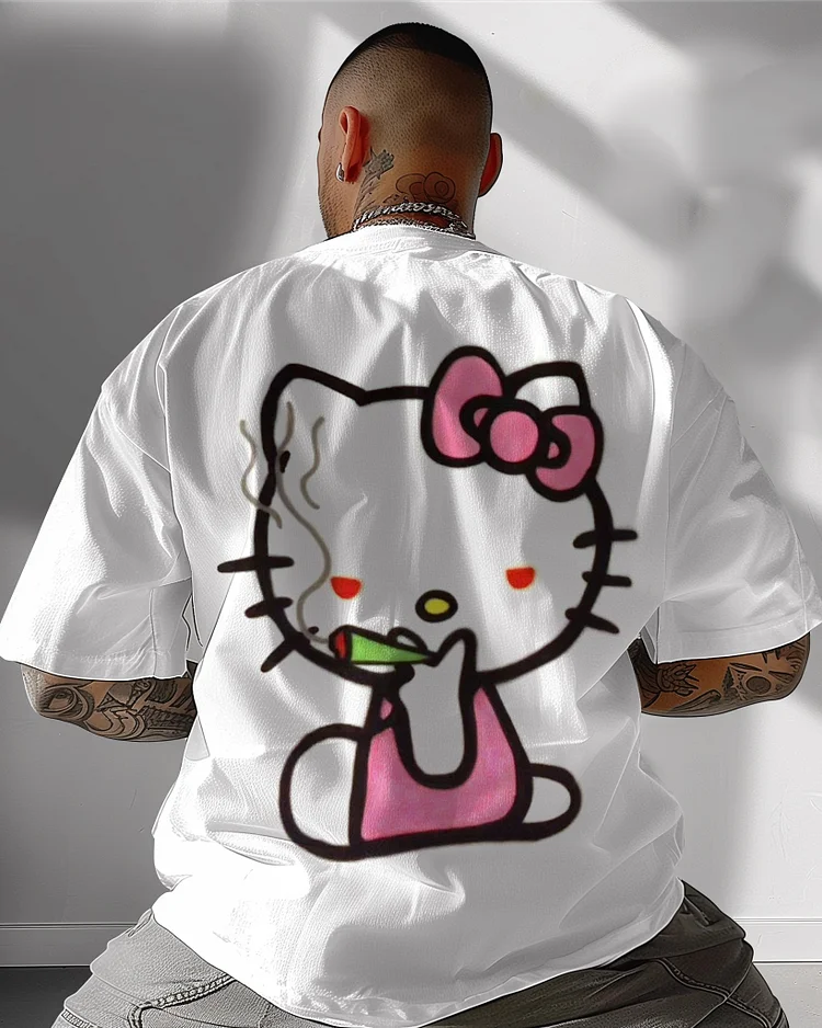 Street Retro Short Sleeve T-Shirt 004