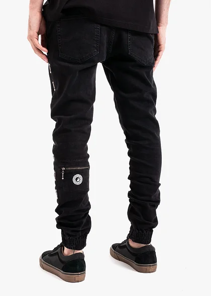 Costume Adult – New Mens Black Jeans New Jogger Fashion Elasticated Waist Denim Trousers | Curesgood