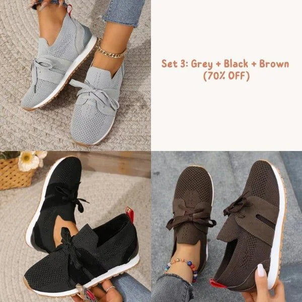 [#1 Trending 2024] 🔥Women's Breathable Flying Woven Sneakers (SALE 70% OFF)