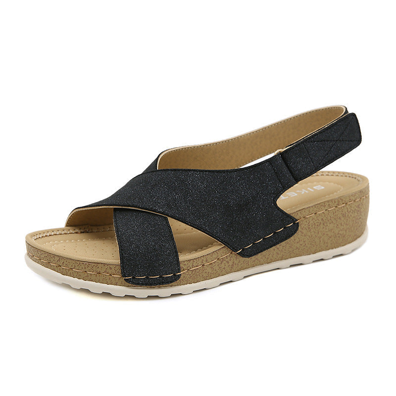  Casual Velcro Fashion Versatile Comfortable Sandals