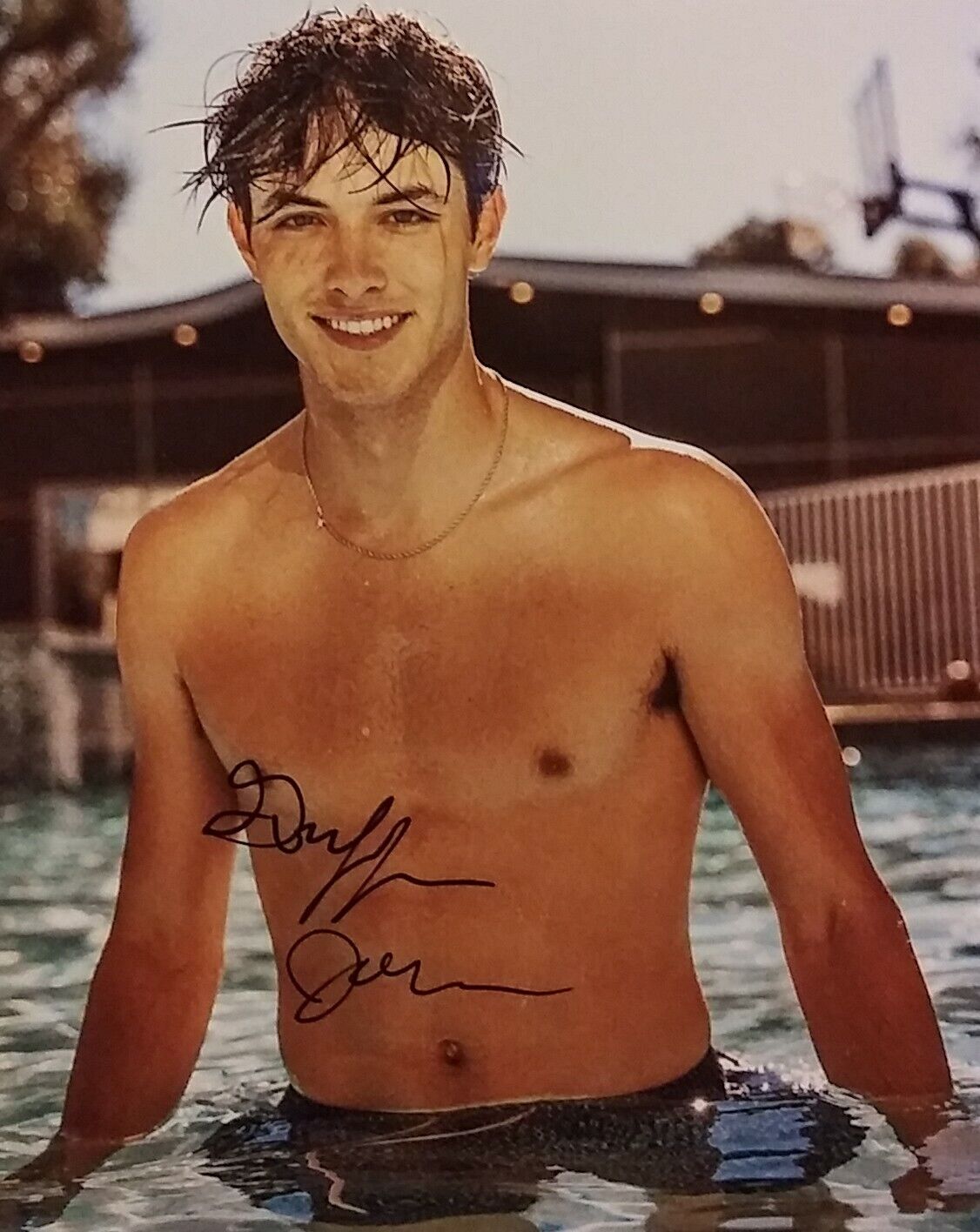 Griffin Johnson signed 8x10