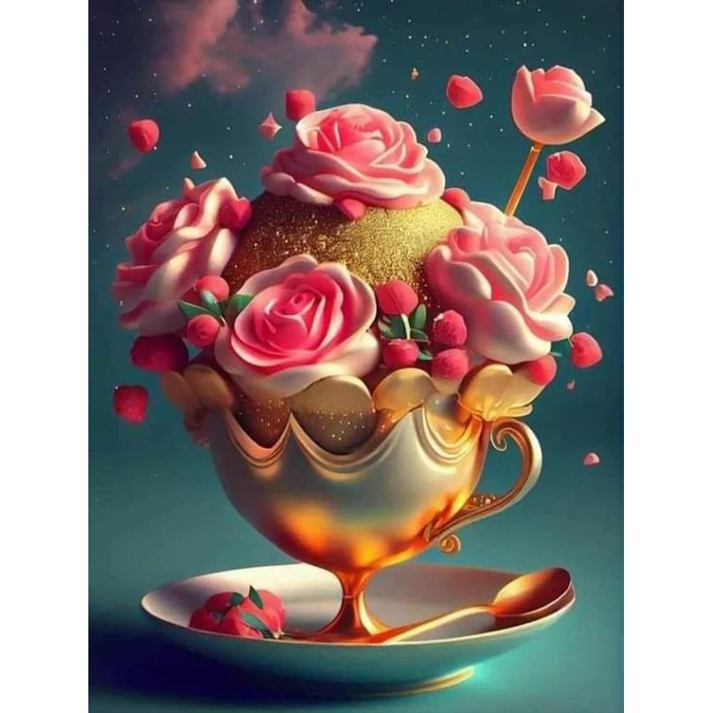 Delicious Dessert - Full Round - Diamond Painting (30*40cm)