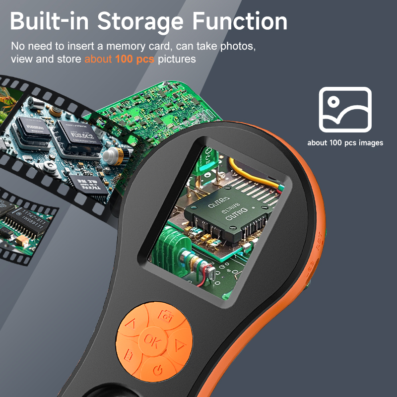 Likron Watches Likron Handheld Digital Microscope with 20-inch IPS Screen