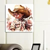 Diamond Painting-DIY Full Round Drill Western Cowboy Doll