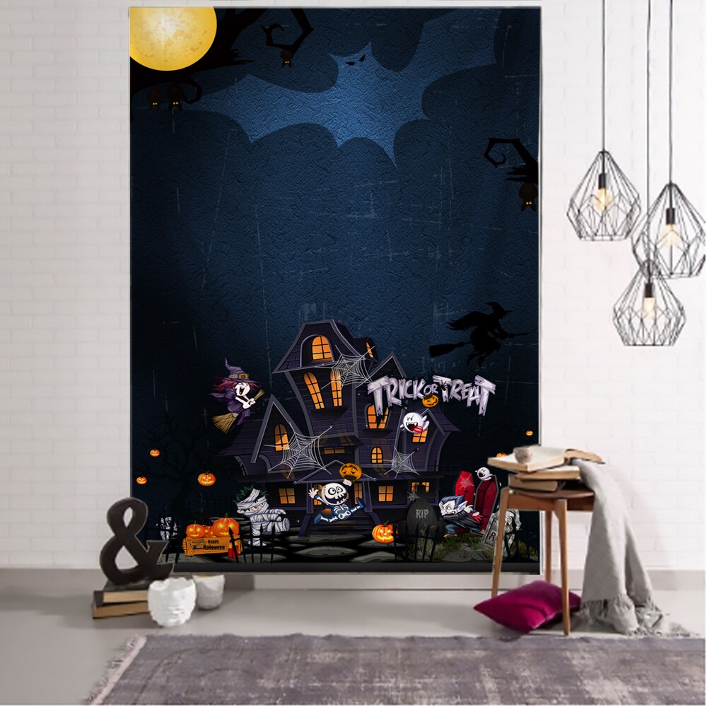 

Wall Tapestry - Halloween Ghost Doll Doll Party-150*130cm, 501 Original