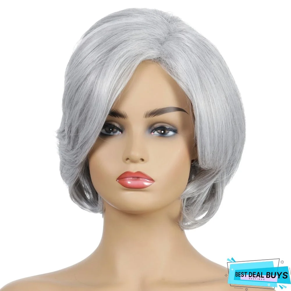 New Best Selling Partial Short-Volume Inner-Buckle Chemical Fiber Headgear Wig