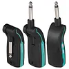 Wireless Guitar Transmitter Receiver Long Battery Life Instrument Wireless Transmitter Plug and Play 220 Rotatable for Guitar Bass Electric Instruments