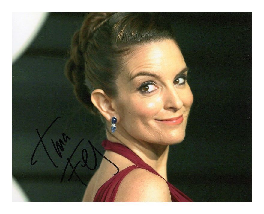 TINA FEY AUTOGRAPHED SIGNED A4 PP POSTER Photo Poster painting PRINT 7