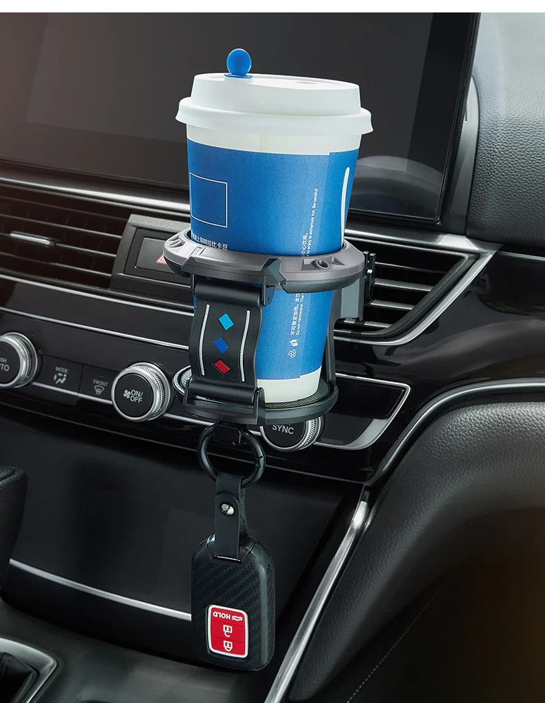 Car water cup holder car air conditioner air outlet beverage holder