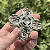 Tuning Fork Fingertip Gyroscope EDC Metal Decompression Toy Trendy Black Technology Office Decompression Artifact