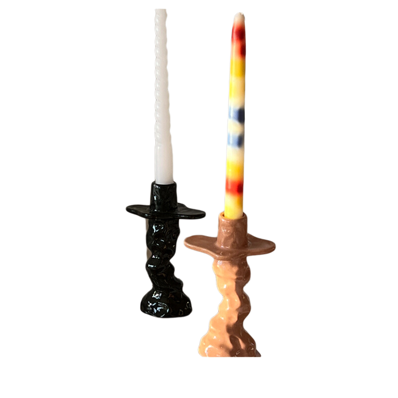 Original Design Crafted Ceramic Candlestick Unique Nordic Home Decor