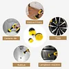 3Pcs Power Scrubber Drill Brush Attachment Set Electric Cleaning Scrub Brush Kit