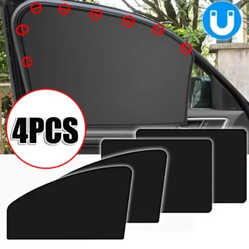 Dronehint 4x Auto Sun Shade Window Screen Cover Sunshade Protector For Car in Summer Parts (For: Acura) Parts