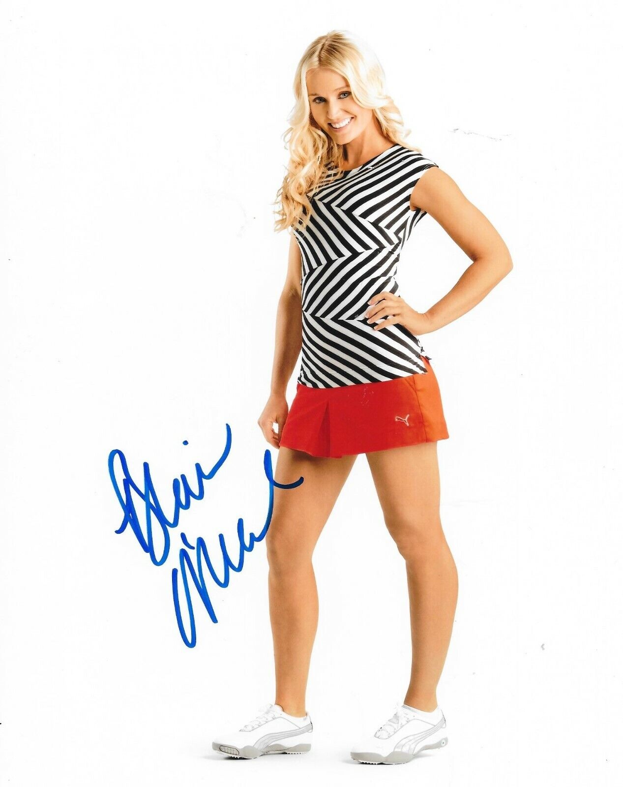 Blair O'Neal LPGA Model signed Hot 8x10 Photo Poster painting autographed