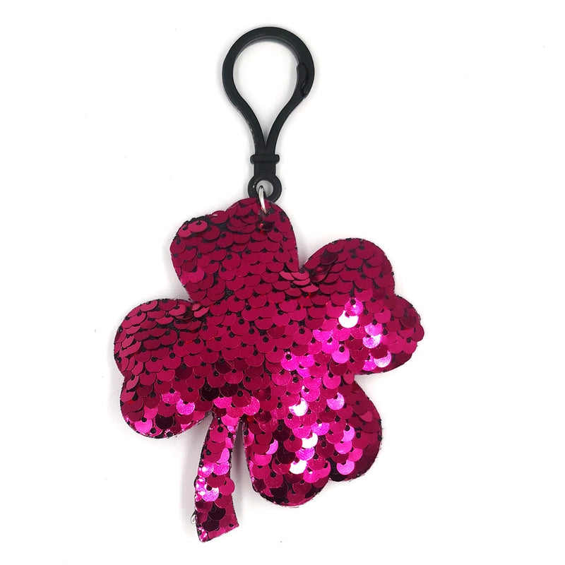 Reflective Sequin Keychain Fashion Cartoon Animal Pendant Bag Pendant