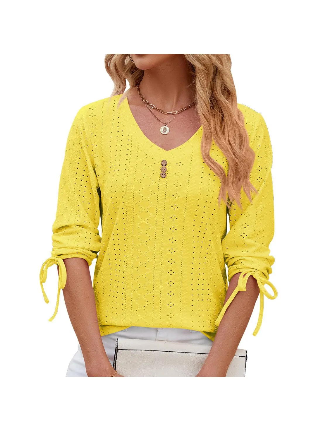 Grey Ribbed Knit Top with Short Sleeves