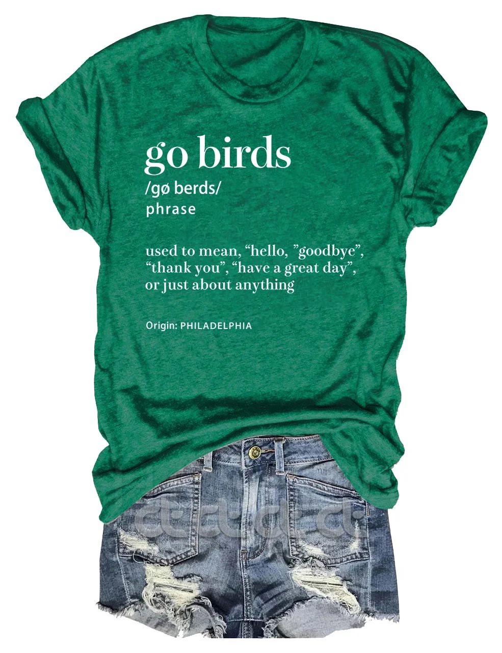 Go Birds Definition Philadelphia Football T-Shirt