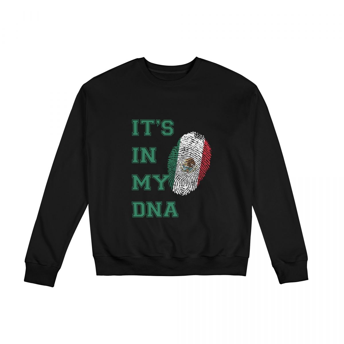 Mexico Fingerprint Long Sleeve Sweatshirt