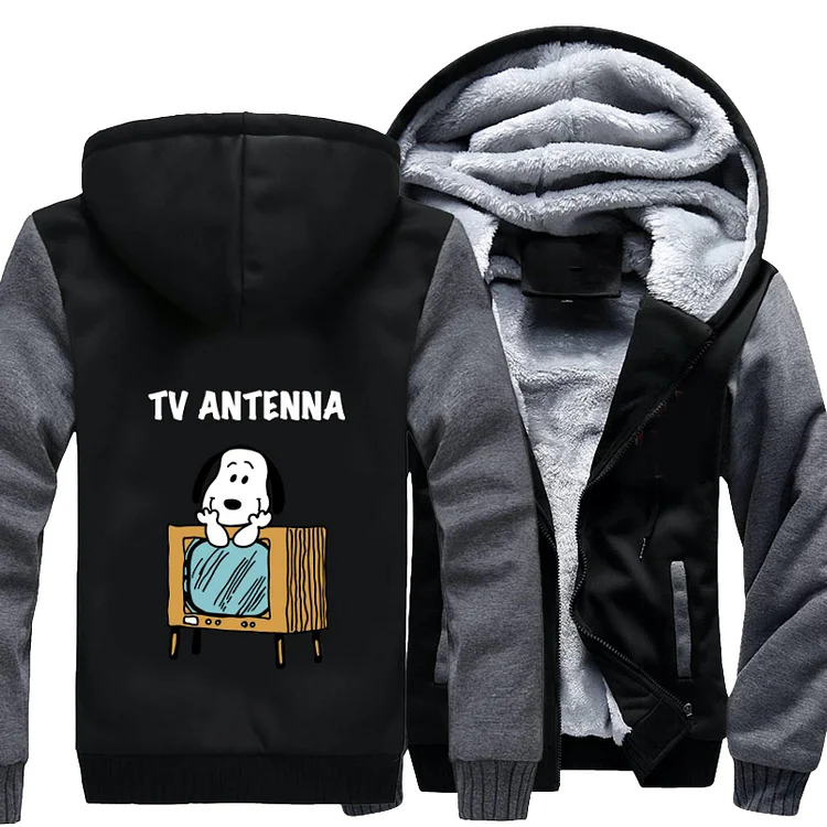 TV Antenna, Snoopy Fleece Jacket