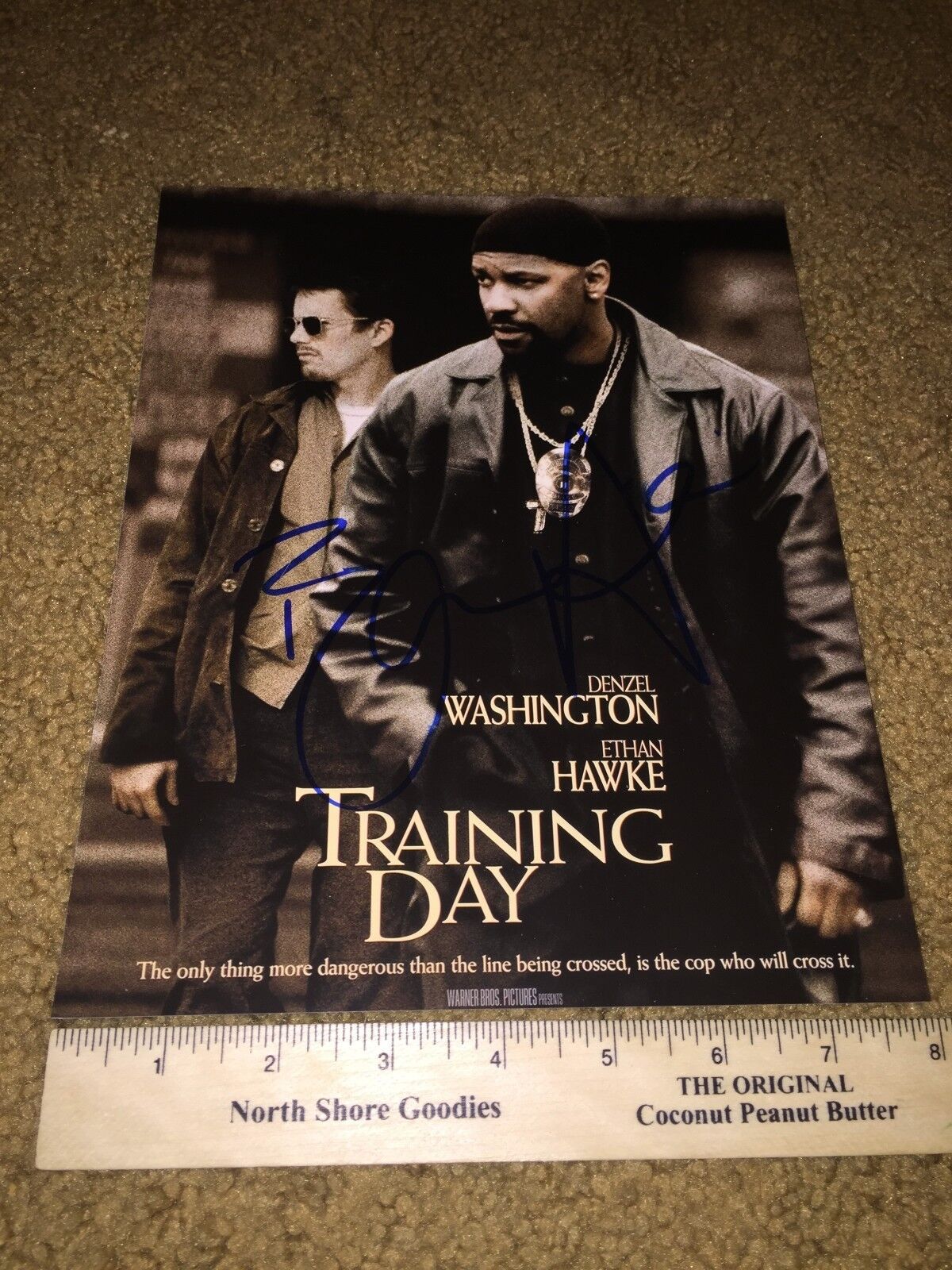 ETHAN HAWKE TRAINING DAY SIGNED AUTOGRAPHED 8X10 Photo Poster paintingGRAPH Photo Poster painting-TPA GUARANTEE