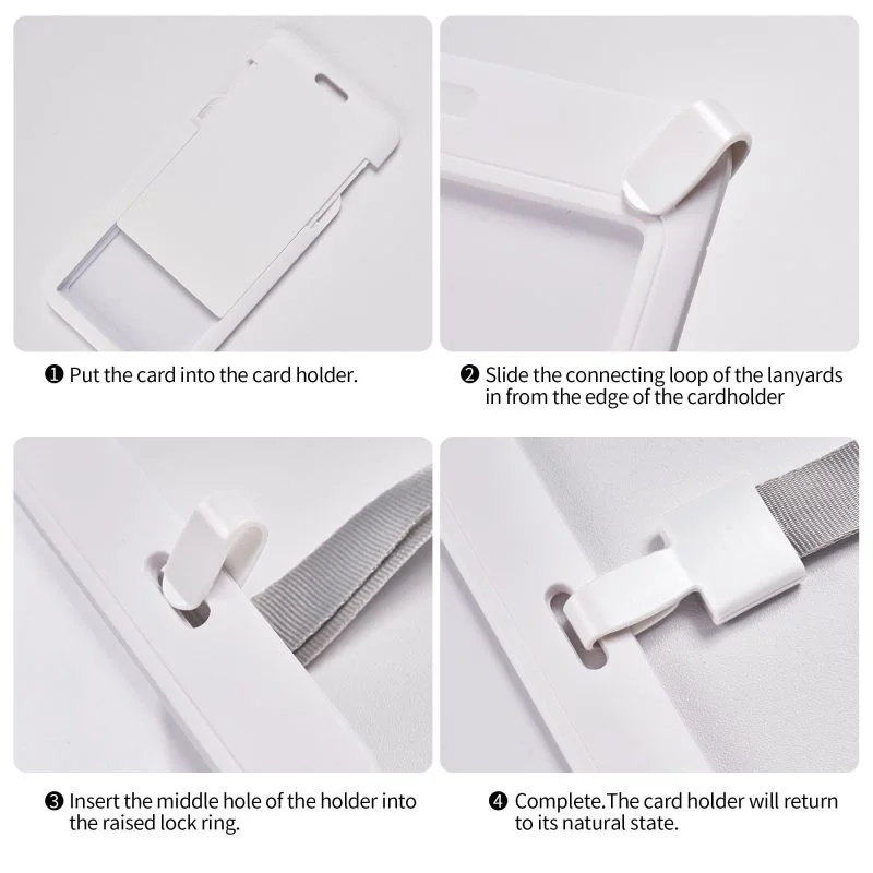 Dallas Cowboys Fan ID Card Badge Holder Work Card Protective Cover -vertical