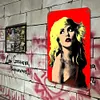 Bande Blondie panneaux m&eacute;tal vintage - Panneaux en &eacute;tain m&eacute;tallique(20*30cm/30*40cm) - Musique